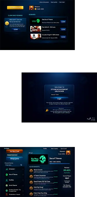 Pulsecrown Steam Achievement Unlocker - Safe mode